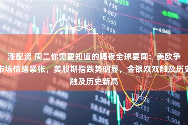 涨配资 周二你需要知道的隔夜全球要闻：美欧争端令市场情绪紧张，美股期指跌势明显，金银双双触及历史新高